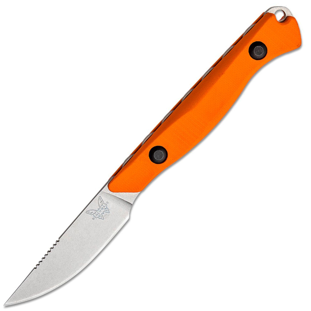 Benchmade Flyway - CPM154 Straight Back Blade - Orange G10 Handle - 15700