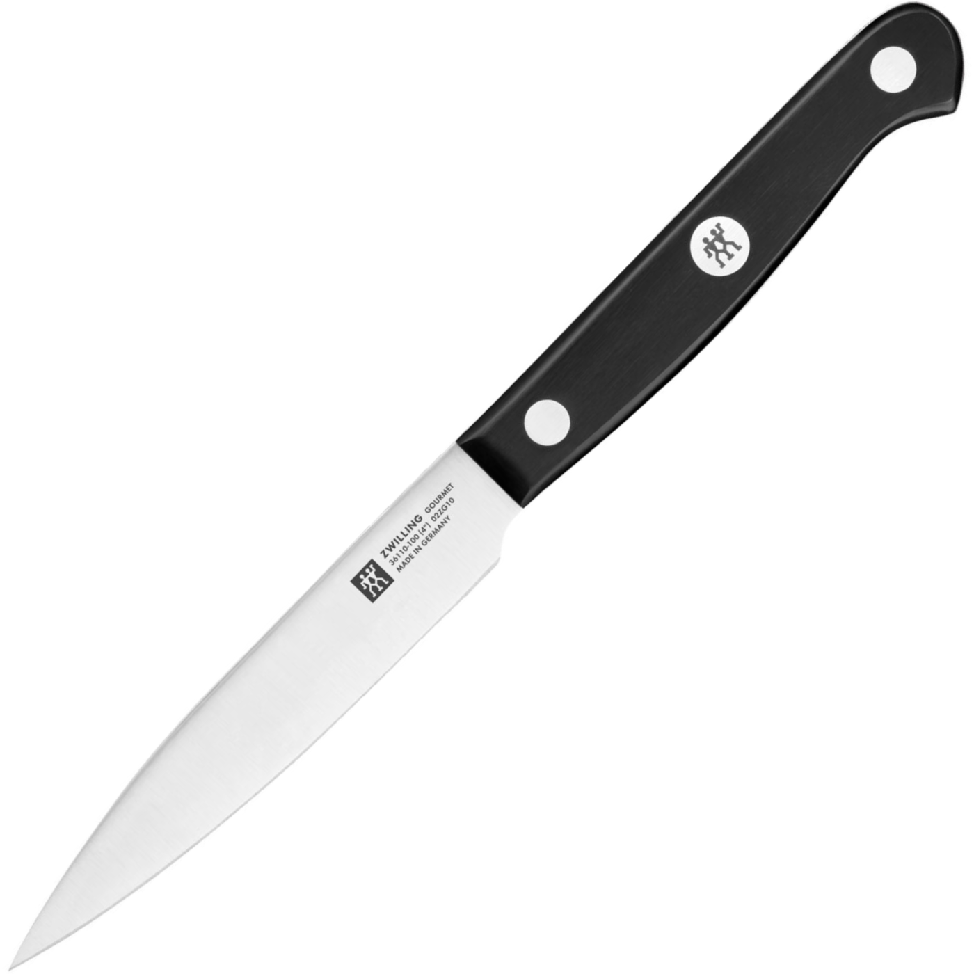 Zwilling Gourmet 4" Paring - German High-Carbon Stainless - Black POM