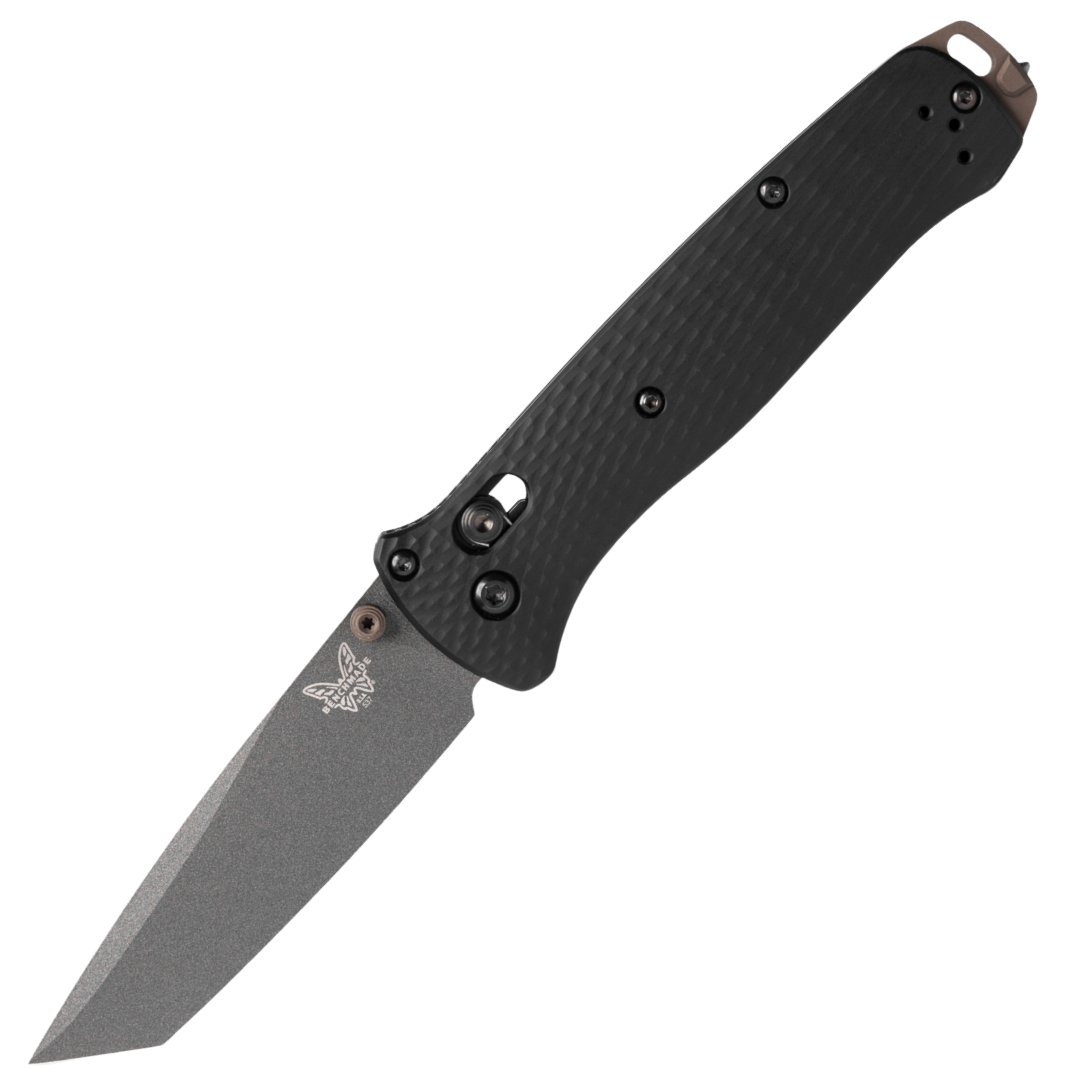 Benchmade Bailout – Tungsten Gray Cerakoted CPM-M4 Tanto – Black Aluminum Handle – 537GY-03