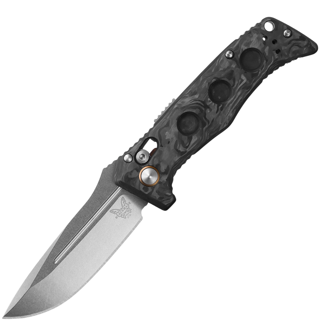 Benchmade Mini Auto Adamas - Magnacut - Carbon Fiber - 2730-03