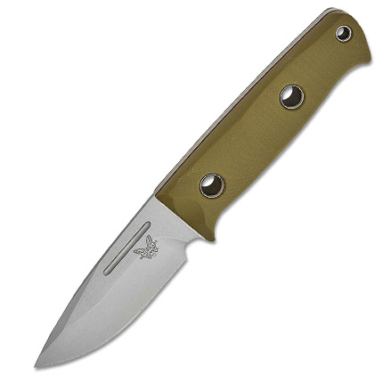 Benchmade Mini Bushcrafter - S30V Drop Point - OD Green G10 - 165-1