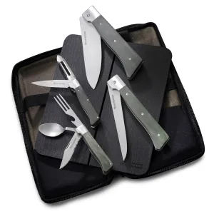 Messermeister Adventure Chef Linen 6 Piece Summit Set