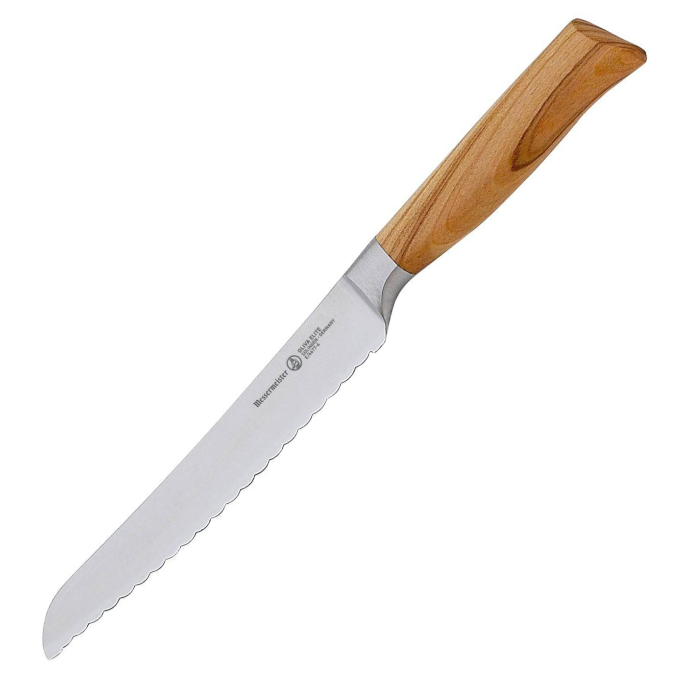 Messermeister Oliva Elite Reverse Scalloped Utility Knife - 6"