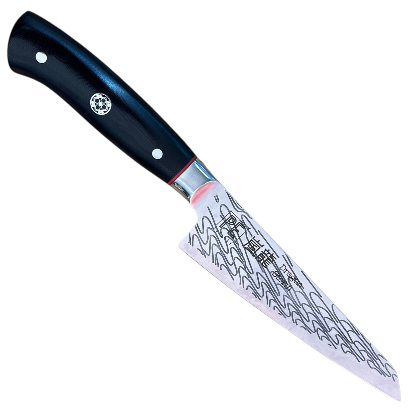 Perfect Edge Cutlery Dragon Storm Honesuki 6"