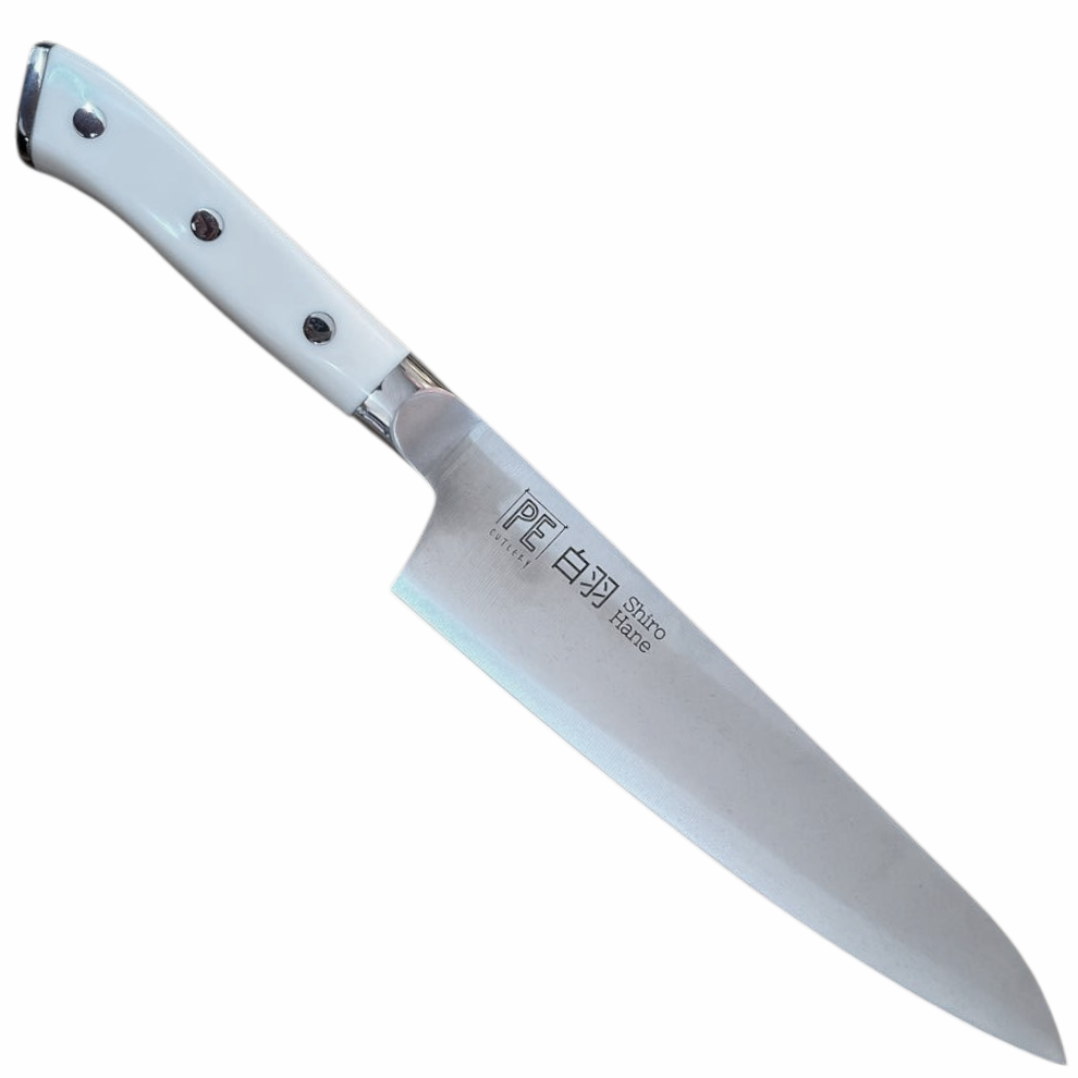 Perfect Edge Cutlery Shiro Hane Gyuto 8.5"