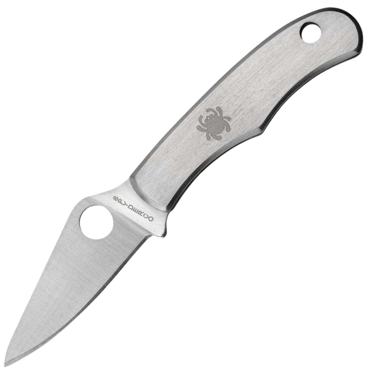 Spyderco Bug - 3CR13MoV Plain Edge - Stainless SS Slip Joint - C133P