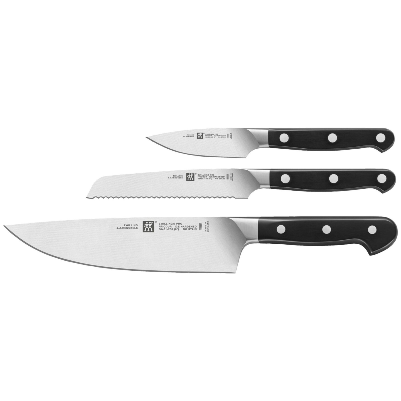 Zwilling Pro 3 Piece Starter Set