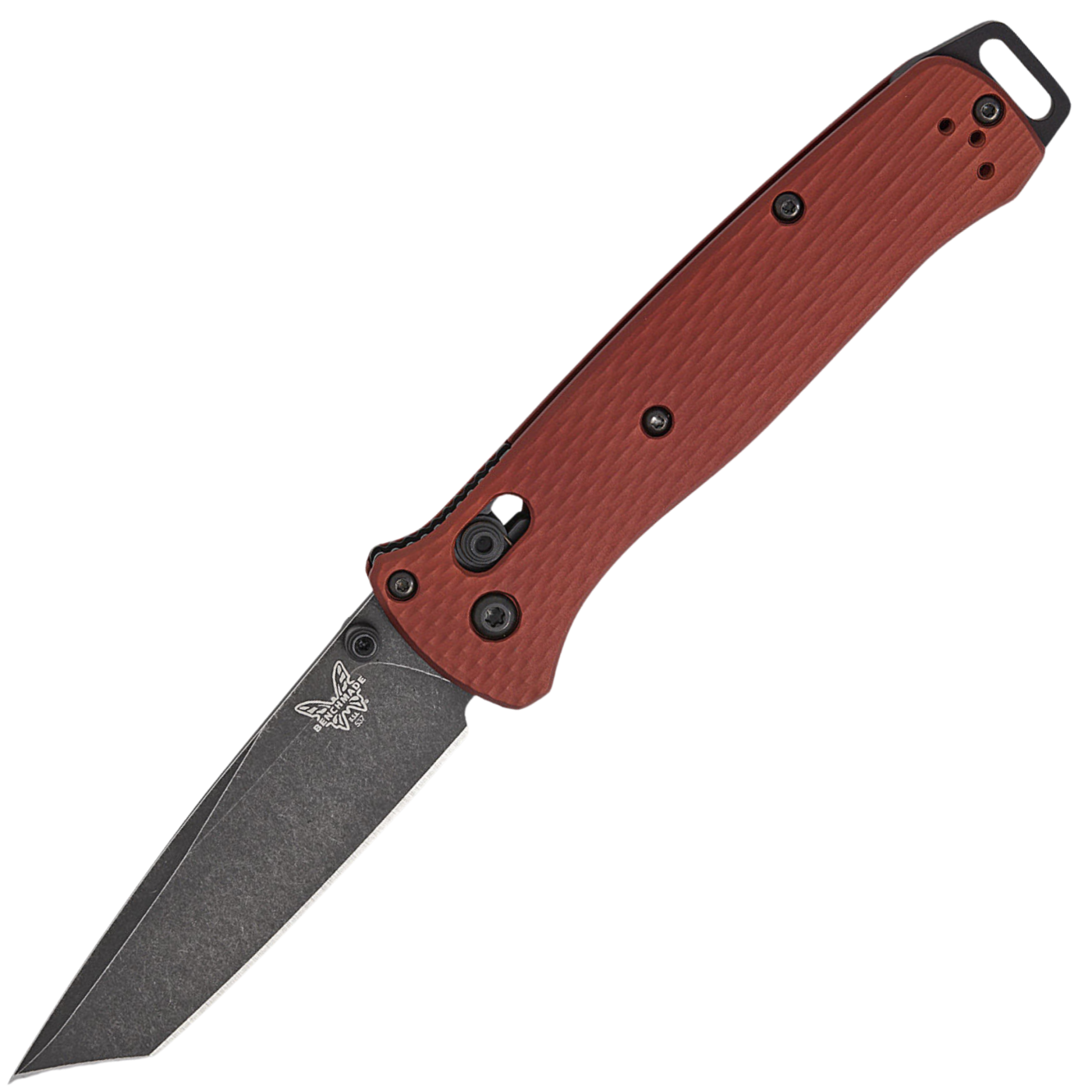 Benchmade Bailout - Black Battlewashed CPM-MagnaCut Tanto - Burnt Copper Aluminum - 537BK-07