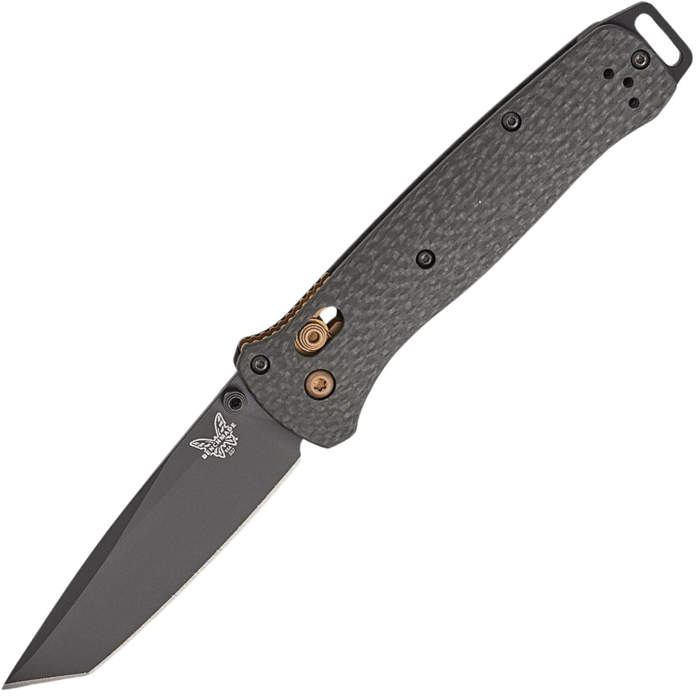 Benchmade Bailout - Black CPM-S90V Tanto - Carbon Fiber - 537BK-10