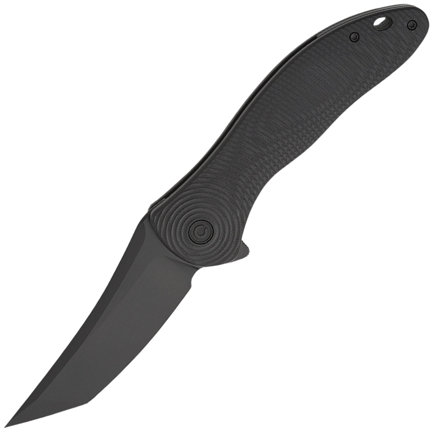 Civivi Synergy4 - Black Stonewashed Nitro V Tanto - Black G10 Handle - C21018B-1