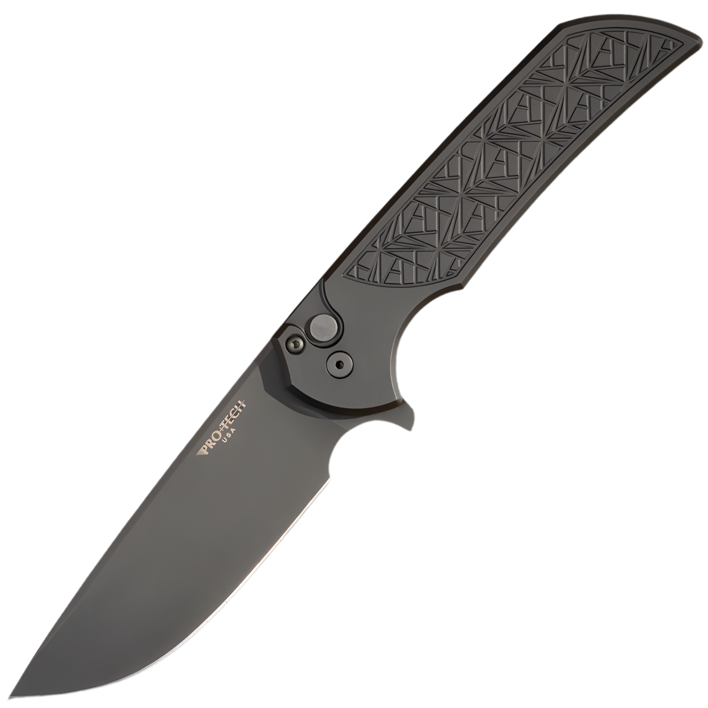 Protech Mordax -Magnacut DLC BLack Blade - Black Nexus Textured Handle - MX106NEXUS