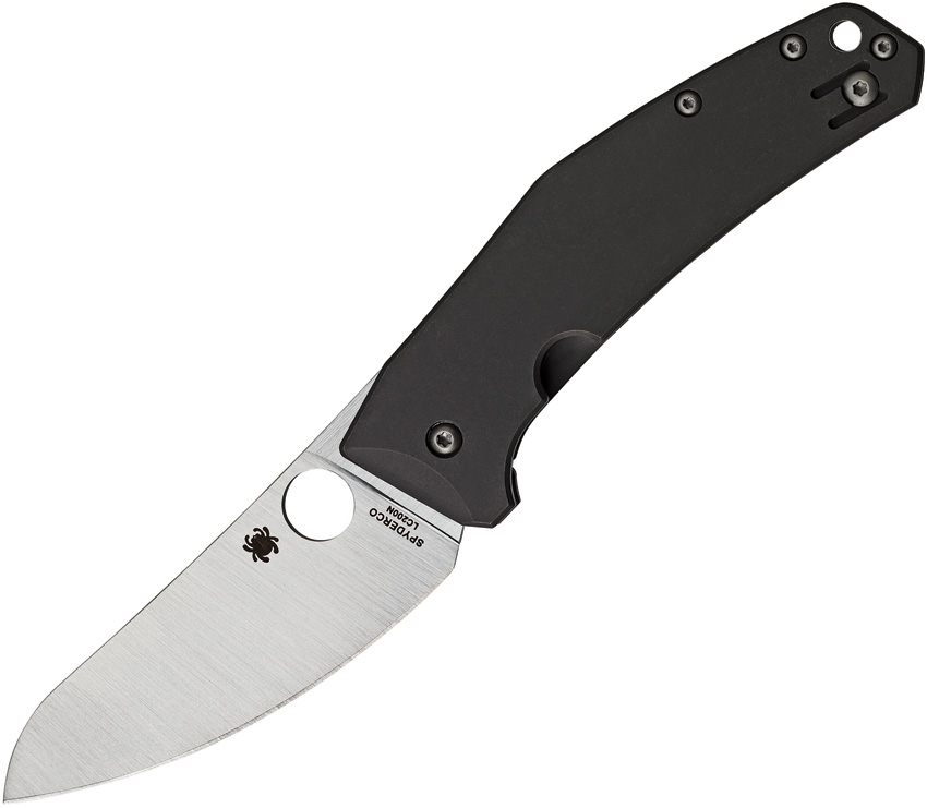 Spyderco SpydieChef - LC200N Satin Blade - Gray Titanium Handle - C211TIP