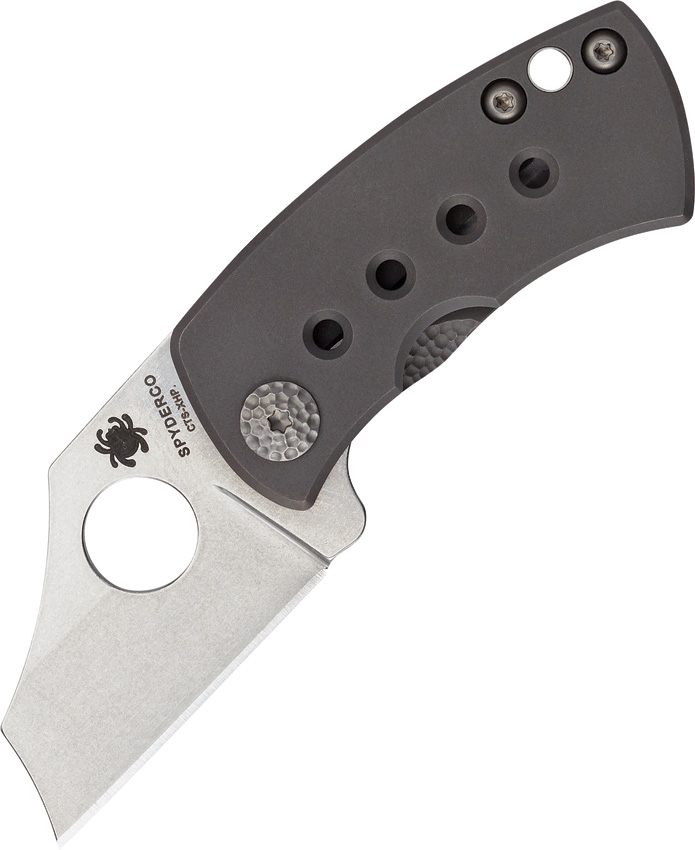 Spyderco McBee - CTS-XHP Blade - Titanium Skeletonized Handle - C236TIP