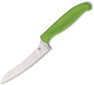Spyderco Z-Cut Green Pointed Tip Plainedge - K14PGN