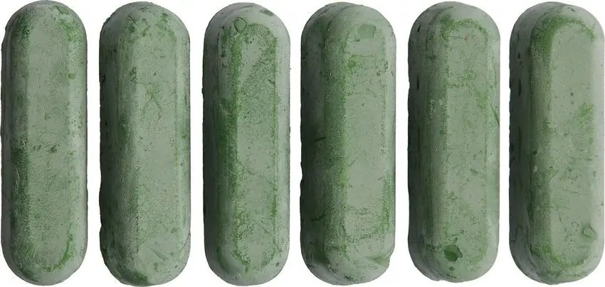 Marbles Green Rouge Strop Compound - 6 Piece - MR549