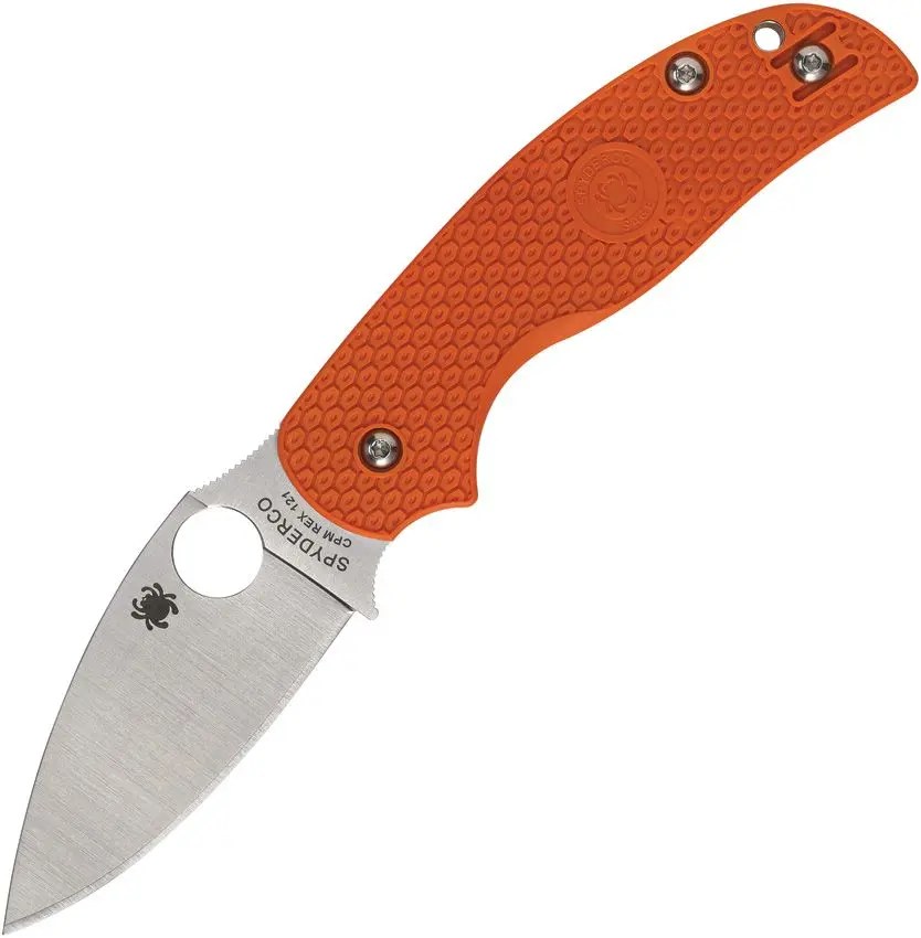 Spyderco Sage 5 Lightweight - CPM REX 121 - Burnt Orange FRN - C123BORP