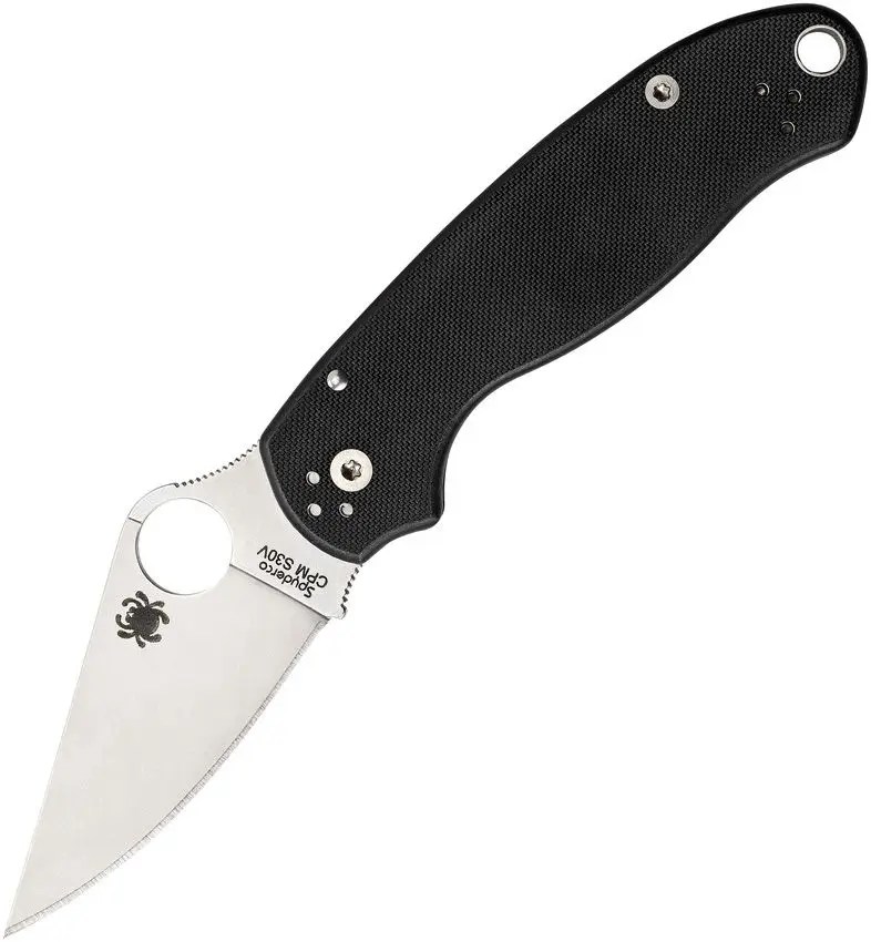 Spyderco Para 3 - S45VN Satin Blade - Black G10 Handle - C223GP