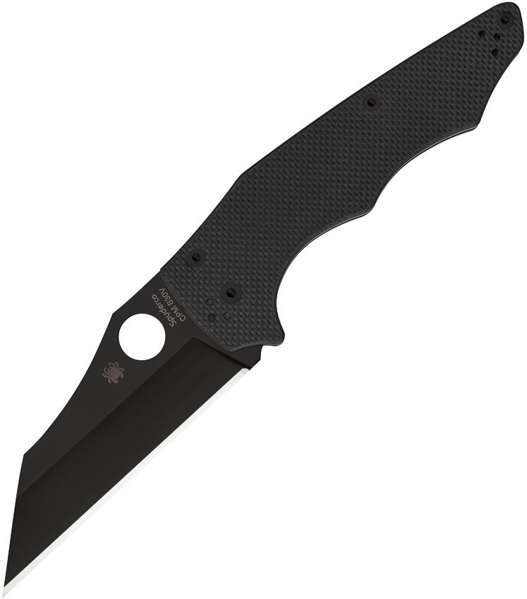 Spyderco Yojumbo - S30V Black Wharncliffe Blade - Black G10 Handle - C253GPBBK