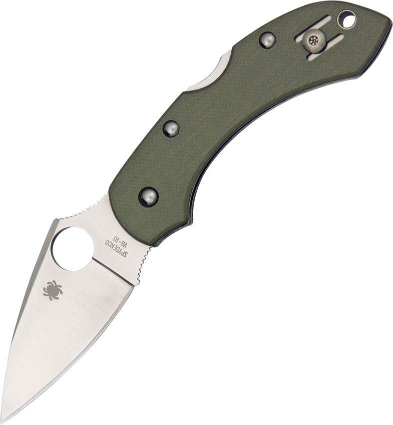 Spyderco Dragonfly - VG10 Blade - Foliage Green G-10 Handle - C28GPFG